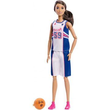 Muñeca Barbie Movimientos sin límites Jugadora de baloncesto