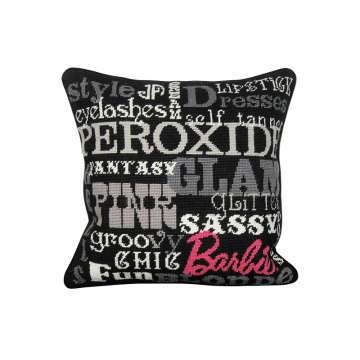 Almohada Barbie™ ♥ Jonathan Adler Barbie™ Words