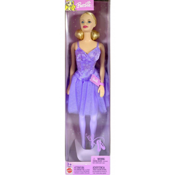 Muñeca Barbie Ballet Star (rubia, morado)
