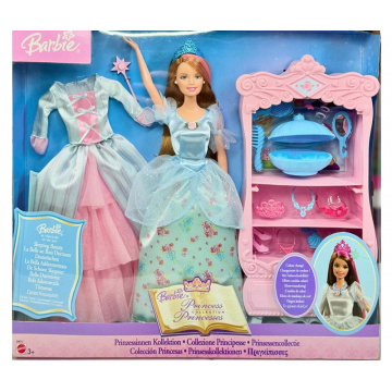 Armario y Princesa Bella durmiente Barbie Princess Collection