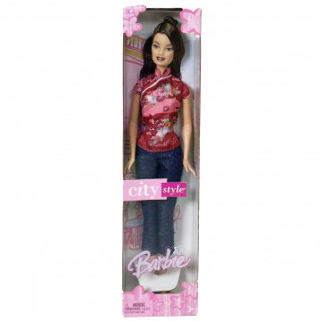 Muñeca Barbie Barbie City Style (morena)