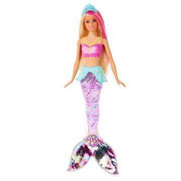 Sirena nada y brilla de Barbie Dreamtopia