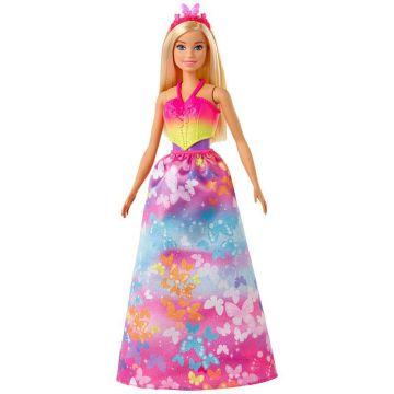 Juego de regalo para muñeca Barbie  Dreamtopia Dress Up, 30 cm, rubia con 3 modas