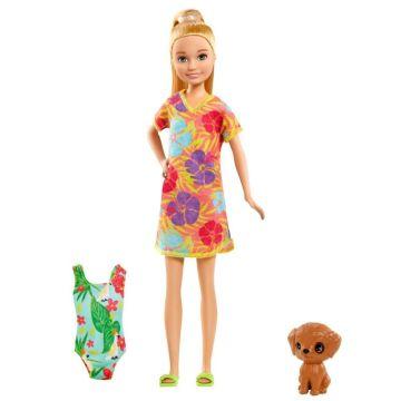 Muñeca Stacie y accesorios Barbie y Chelsea The Lost Birthday 