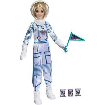 Muñeca Astronauta Barbie Space Discovery en Traje espacial y 2 accesorios