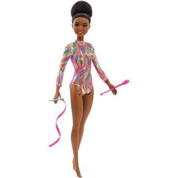 Barbie gimnasta rítmica (morena)