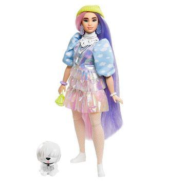 Muñeca número 2 Barbie Extra con apariencia brillante con cachorro