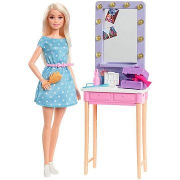 Barbie: Big City, Big Dreams “Malibu” Barbie Doll & Dressing Room Playset