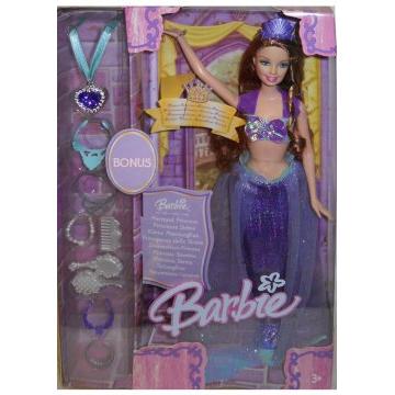 Muñeca Barbie Princesa Sirena