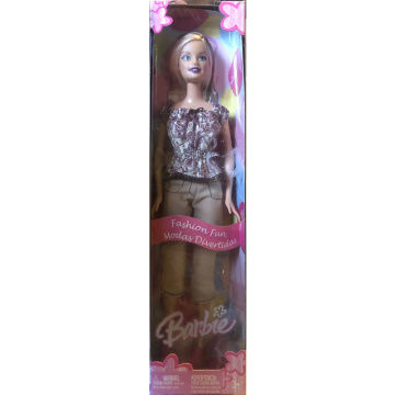 Muñeca Barbie Fashion Fun Blonde Streaks