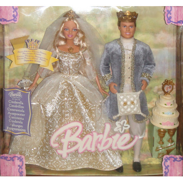 Set de regalo Cinderella Wedding Barbie Princess Collection