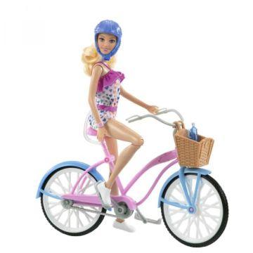 Muñeca y bicicleta Barbie