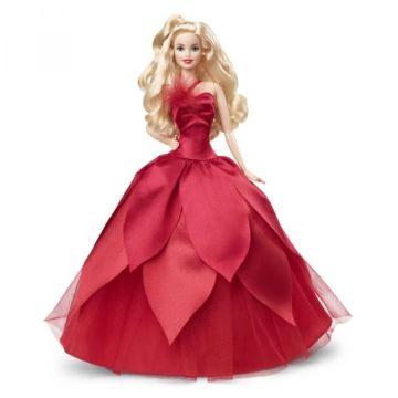 Muñeca Barbie Holiday 2022 (rubia)