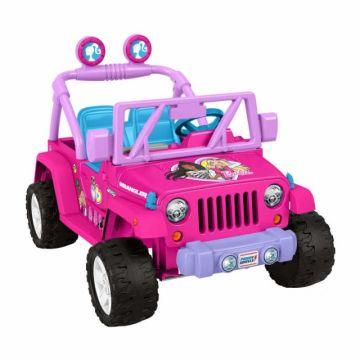  Vehículo Power Wheels Barbie Jeep Wrangler
