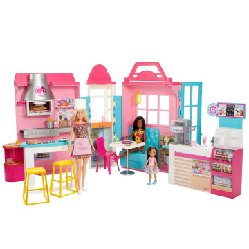 Set de regalo Barbie Restaurant & Coffee Shop DV
