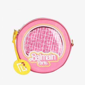 Bolso disco Balmain x Barbie