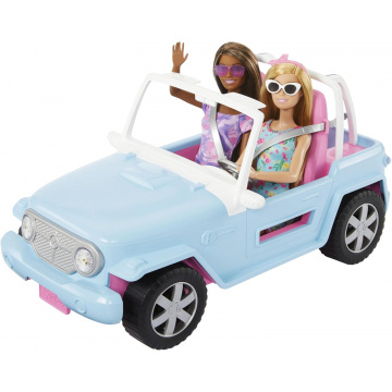 Barbie Vehículo para Muñecas Camioneta con 2 Muñecas