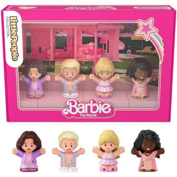 Little People Collector Barbie: The Movie Special Edition Set para adultos y fanáticos, 4 figuras
