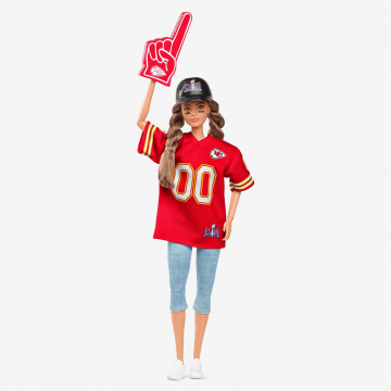 Barbie NFL Super Bowl Champion Doll Kansas City Chiefs