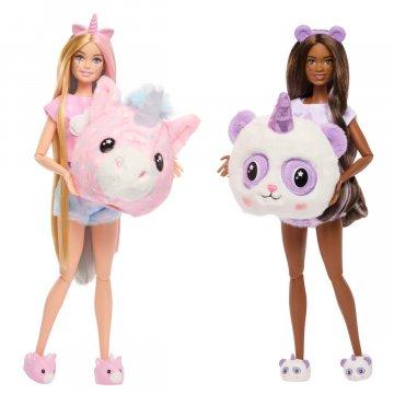 Set de regalo de fiesta de pijamas Barbie Cutie Reveal