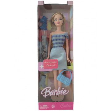 Muñeca Barbie Accessories Galore! (azul)