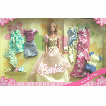 Caja de regalo de ropa de primavera de Barbie