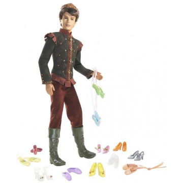 Muñeco Príncipe Derek Barbie en las 12 princesas bailarinas