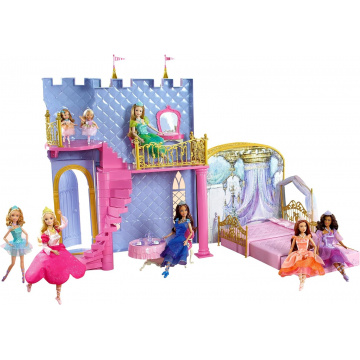 Juego Magical Dance Castle™ Barbie™ y las 12 princesas bailarinas