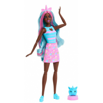 Muñeca Barbie Pop Reveal Shakes Series (rosa/azul)