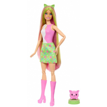 Muñeca Barbie Pop Reveal Shakes Series (rosa/verde)