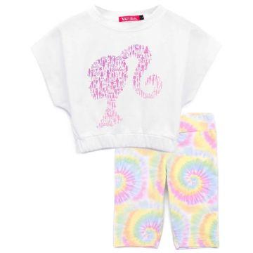 Conjunto de camiseta y pantalón de ciclista Barbie x Vanilla Underground