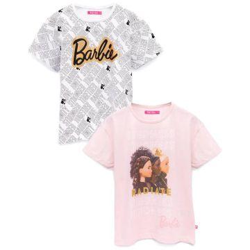 Pack de 2 camisetas para niñas Barbie x Vanilla Underground