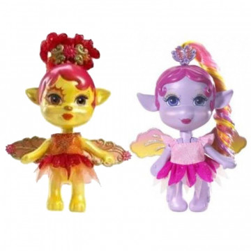 Muñeca Tumbies (Gato y Unicornio) de Barbie Fairytopia Magic Of The Rainbow