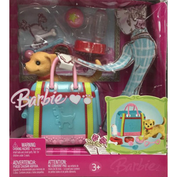 Barbie I (Heart) Pets Perro Playset