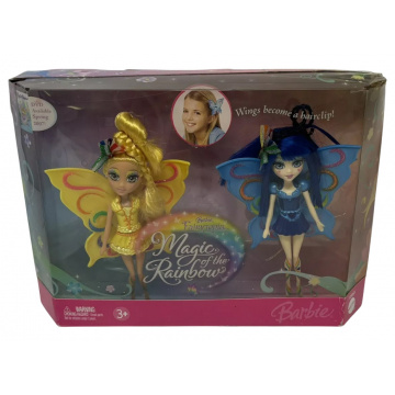 Hadas Fairytopia Magic of the Rainbow Hairclip (azul y amarillo)