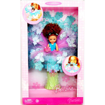 Barbie Kelly Flower Girl (azul)