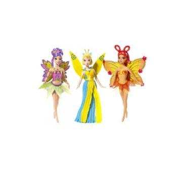 Pack de regalo de muñecas Glee, Enchantress y Sunburst de Barbie Fairtopia Magic Of The Rainbow