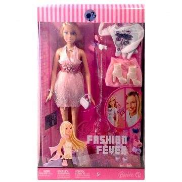 Muñeca Barbie Twist 'n Style Fashion Fever