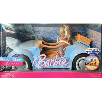 Barbie Beach Glam Cruiser Con 2 Muñecas (Azul)