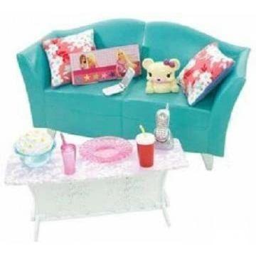 Sofá y mesa Barbie Mi Casa