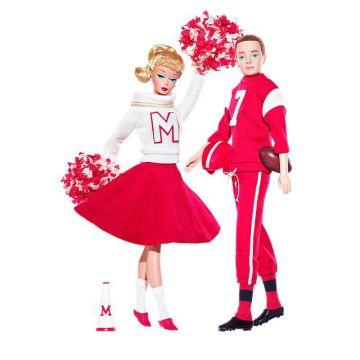 Set de regalo muñeca Barbie y muñeco Ken Campus Spirit