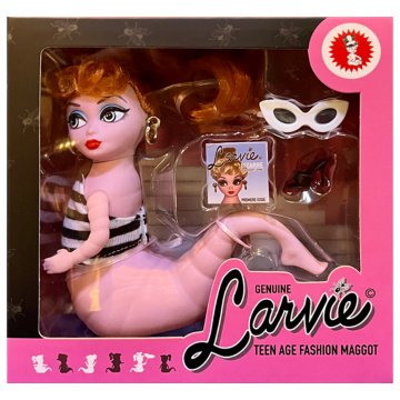 Larvie Barbie Doll Mock Teen Age Fashion Maggot Pelirroja