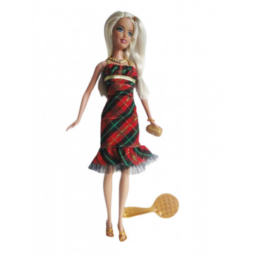 Muñeca Barbie Holiday Party 2008