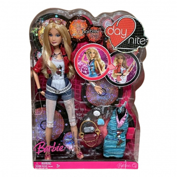 Muñeca Barbie Día Noche
