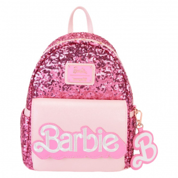 Minimochila con logotipo de lentejuelas exclusiva del 65.° aniversario de Barbie™