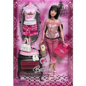 Muñeca Barbie Shanghai (Morena)