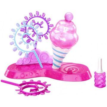 Playset Barbie Candy Glam Nail Glitterizer 