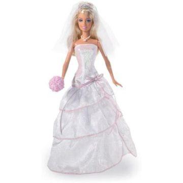 Muñeca Barbie día de boda brillante