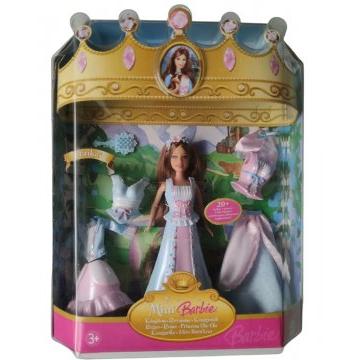 Muñeca Erika Barbie Mini Kingdom Barbie es la Princesa y la Plebella