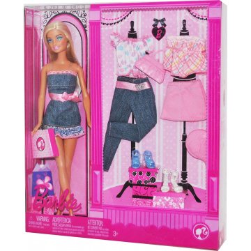 Barbie The Pink Series con modas y accesorios
